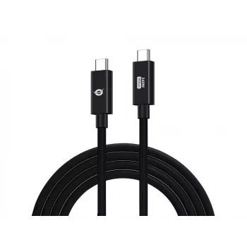Conceptronic ETTA04B12 USB 4.0 Gen 3 C-C PD 3.1 240 W laidas 1,2 m, 48 V 5 A, 40 Gbps, E-Mark