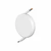 USB laidas Baseus Free2Pull 1m USB C baltas