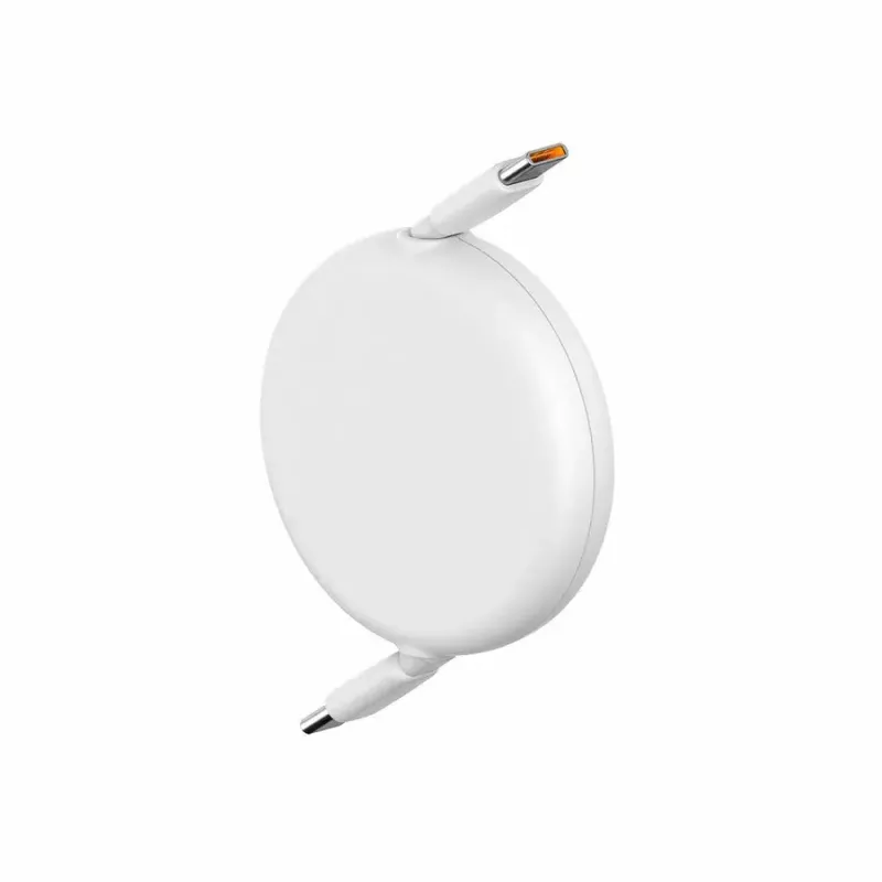 USB laidas Baseus Free2Pull 1m USB C baltas