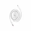 USB laidas Baseus Free2Pull 1m USB C baltas