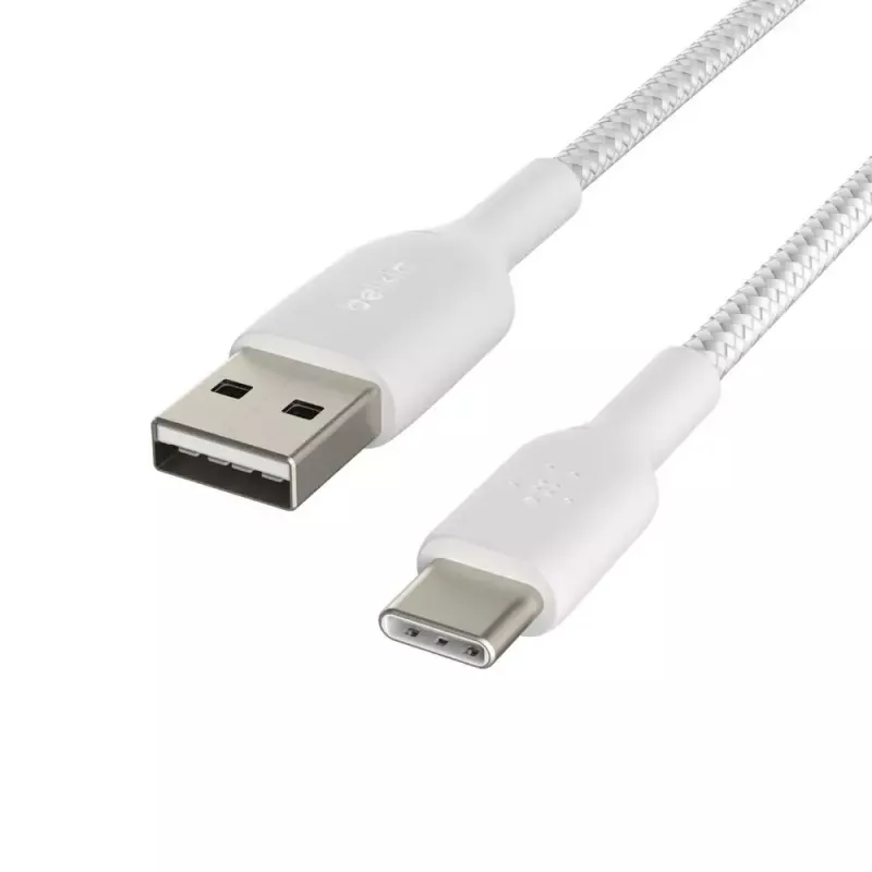USB laidas Belkin CAB002BT3MWH 3 m USB A USB C baltas