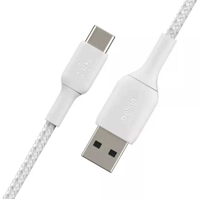 USB laidas Belkin CAB002BT3MWH 3 m USB A USB C baltas