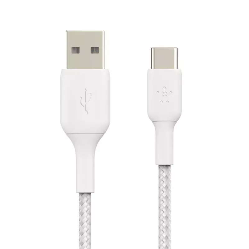 USB laidas Belkin CAB002BT3MWH 3 m USB A USB C baltas