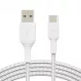 USB laidas Belkin CAB002BT3MWH 3 m USB A USB C baltas