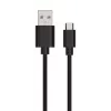 USB kabelis Ansmann 1700-0129 1 m USB A Micro-USB B juodas