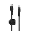 Laidas Belkin CAA011BT2MBK 2 m juodas USB C į Lightning