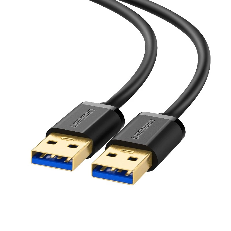 Ugreen 10370 USB laidas USB 3.2 Gen 1 (3.1 Gen 1) 1 m USB A juodas
