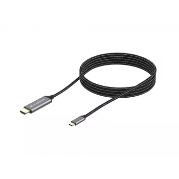 Conceptronic USB-C į HDMI kabelis, kištukas-kištukas, 4K 60Hz, 2 m, USB Type-C, HDMI, kištukas, kištukas, tiesus