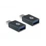 USB-C į USB-A OTG adapterių rinkinys (2 vnt.) Conceptronic DONN03G