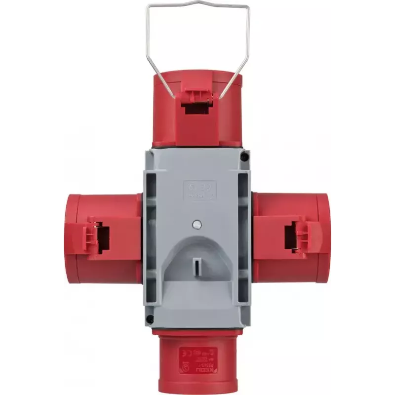 Maitinimo kištuko adapteris Brennenstuhl 1081670 400V 32A Pilka Raudona