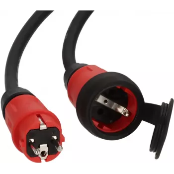 Power Extension Brennenstuhl 9162100110 10m 1 AC Outlet Indoor/Outdoor Juoda Red