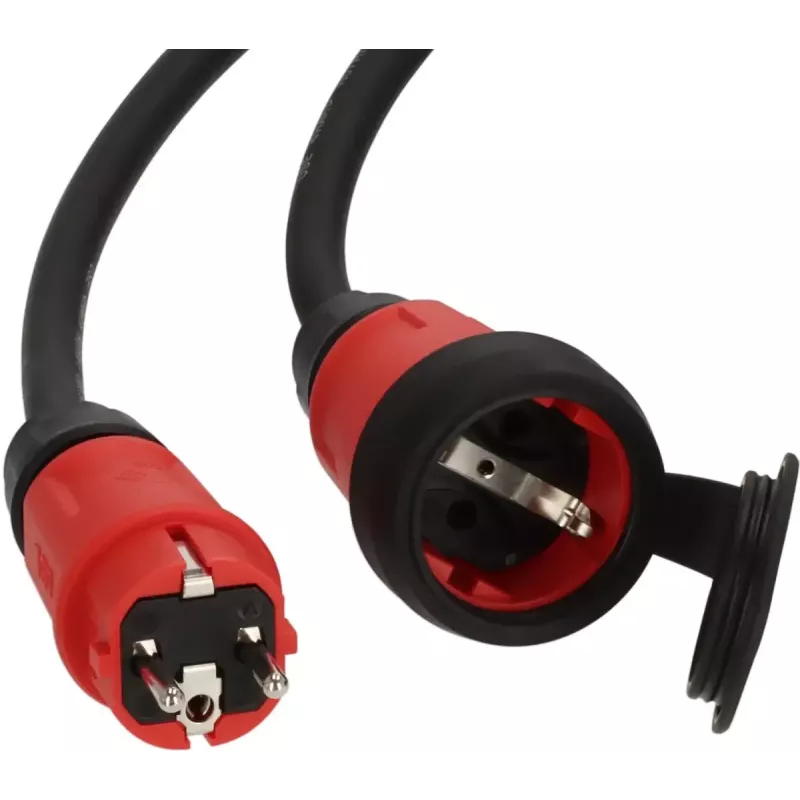 Power Extension Brennenstuhl 9162100110 10m 1 AC Outlet Indoor/Outdoor Juoda Red