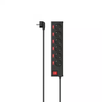 Hama 00223158 išmanusis maitinimo lizdų blokas 6 kintamosios srovės lizdai 1,4 m 3680 W