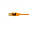 USB kabelis Tether Tools CU5430ORG 4,6 m USB A - Micro-USB B oranžinis