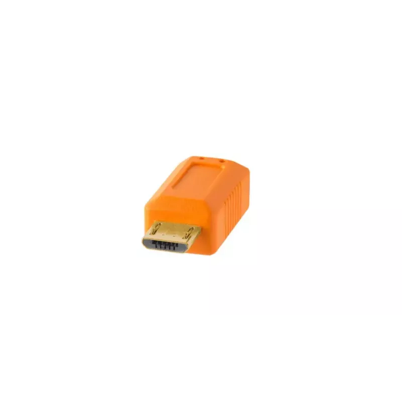 USB kabelis Tether Tools CU5430ORG 4,6 m USB A - Micro-USB B oranžinis