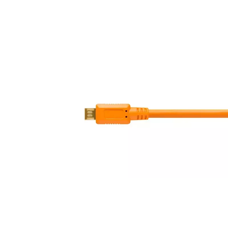 USB kabelis Tether Tools CU5430ORG 4,6 m USB A - Micro-USB B oranžinis