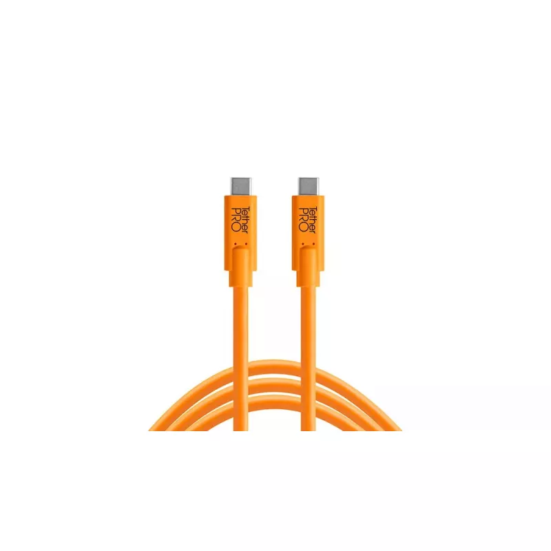USB kabelis Tether Tools CUC15-ORG 4,6 m USB 3.2 Gen 1 USB C Oranžinė
