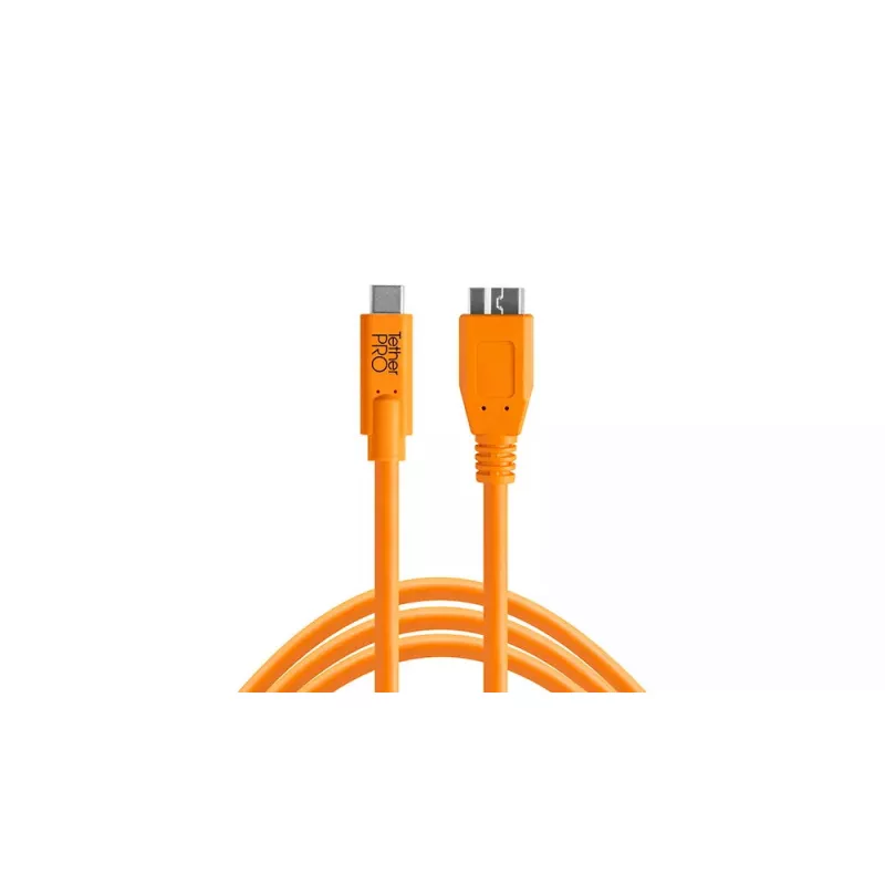 USB laidas Tether Tools CUC3315-ORG 4,6 m USB 3.2 Gen 1 Micro-USB B