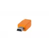 USB laidas Tether Tools CUC2415-ORG 4,6m USB 2.0 USB C Mini-USB B Oranžinis