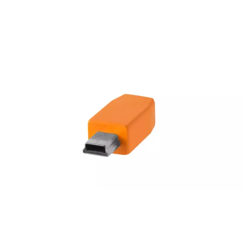 USB laidas Tether Tools CUC2415-ORG 4,6m USB 2.0 USB C Mini-USB B Oranžinis