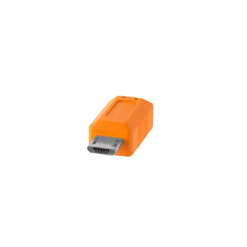 USB kabelis Tether Tools CUC2515-ORG 4,6 m USB C Micro-USB B oranžinis