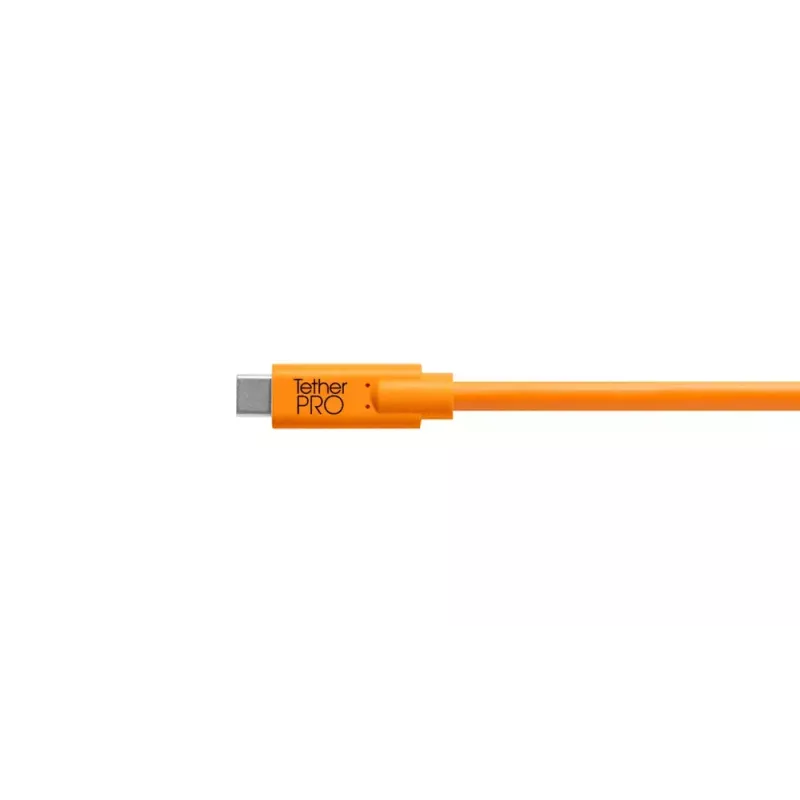 USB kabelis Tether Tools CUC2515-ORG 4,6 m USB C Micro-USB B oranžinis