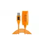 USB laidas Tether Tools CU1917 5 m oranžinis