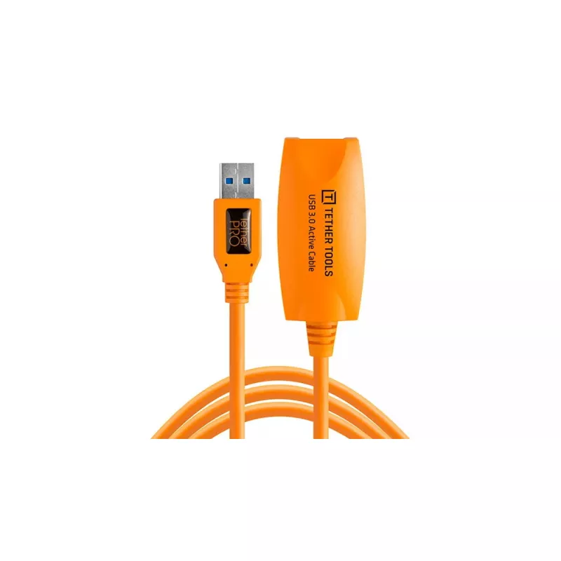 USB laidas Tether Tools CU3017 5 m USB 3.2 Gen 1 oranžinis