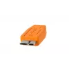 USB laidas Tether Tools CU5454 4,6 m USB 3.2 Gen 1 Micro-USB B oranžinis