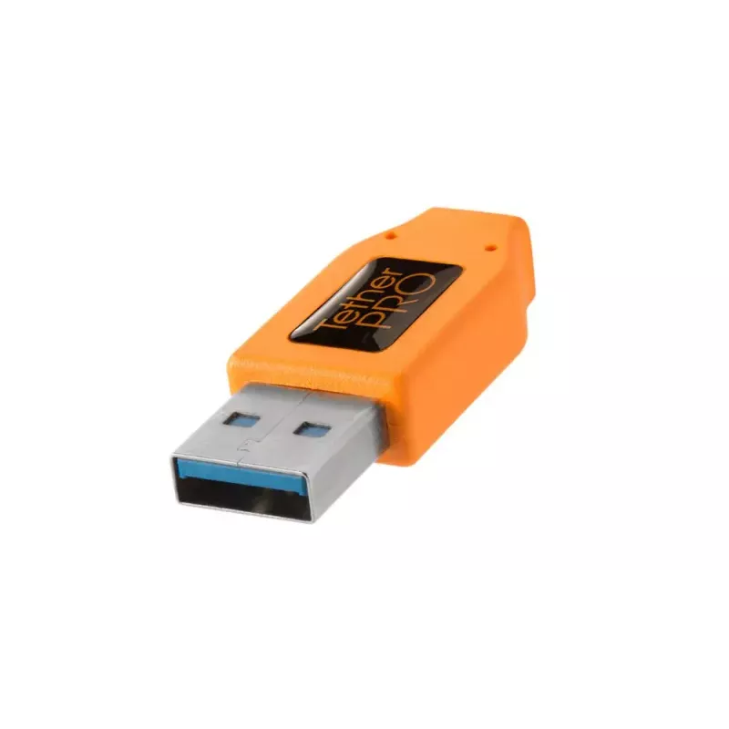 USB laidas Tether Tools CU5454 4,6 m USB 3.2 Gen 1 Micro-USB B oranžinis