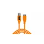 USB laidas Tether Tools CU5454 4,6 m USB 3.2 Gen 1 Micro-USB B oranžinis
