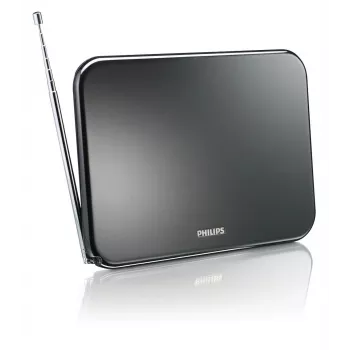 Philips skaitmeninės televizijos antena SDV6224/12, juoda, 1,8 m, 87 12581 56423 0, 1 87 12581 56423 7, 24,6 mm, 17,6 mm