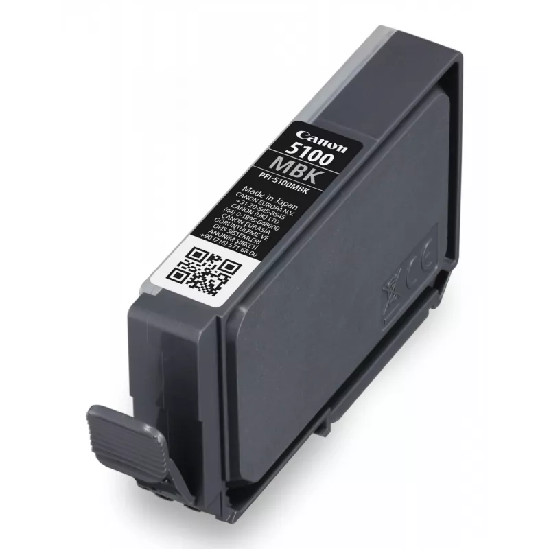 Canon PFI-5100 MBK rašalo kasetė 1 vnt. Originali Matinė juoda