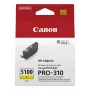 Canon PFI-5100 Y rašalo kasetė 1 vnt. Originali Geltona