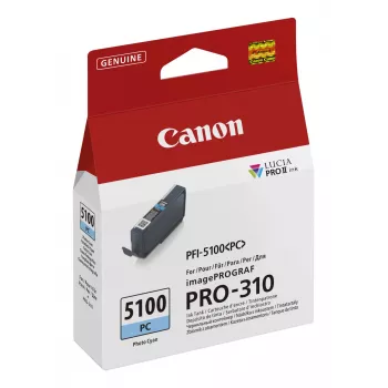Canon PFI-5100 PC rašalo kasetė 1 vnt. Originali Photo Žydra