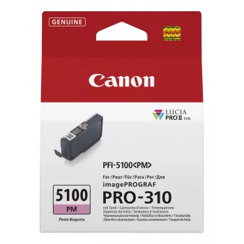 Canon PFI-5100 PM rašalo kasetė 1 vnt. Originali Photo Magenta