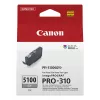 Canon PFI-5100 GY rašalo kasetė 1 vnt. Originali Pilka
