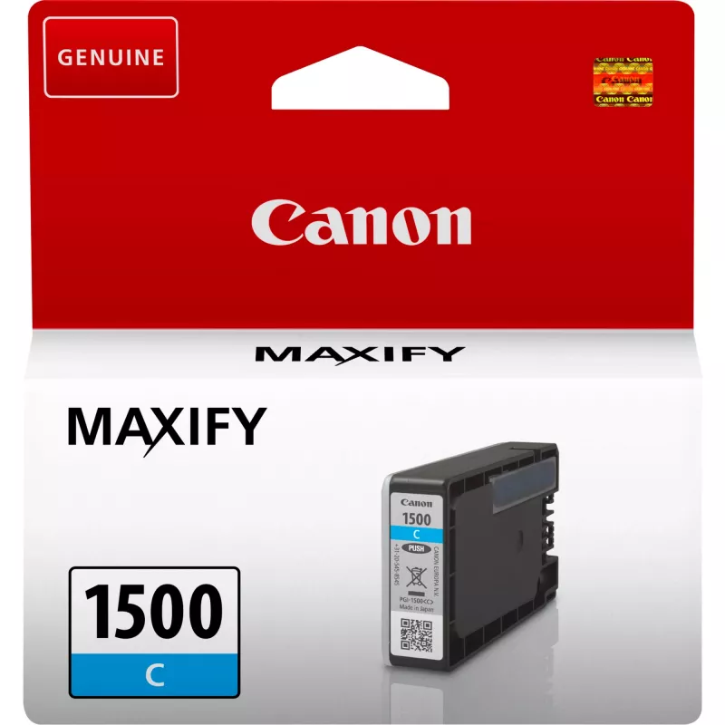 Canon PGI-1500C Žydras rašalo kasetė, žydra, 4,5 ml