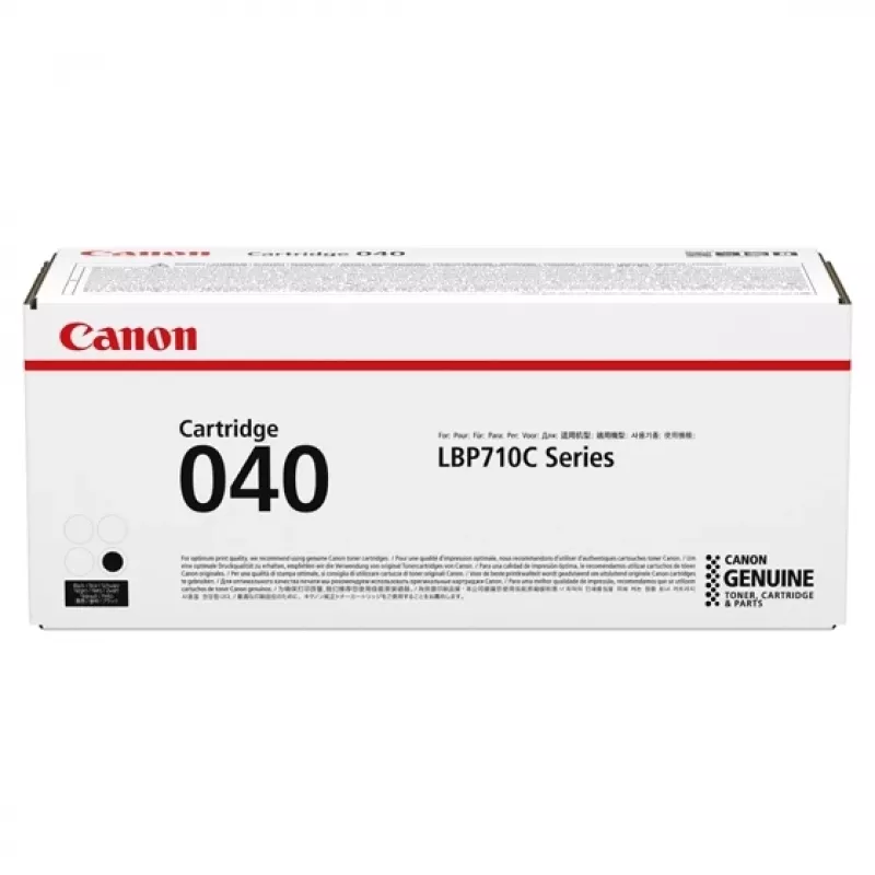 Canon 040 tonerio kasetė 1 vnt. originali juoda