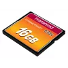 „CompactFlash“ kortelė „Transcend TS16GCF133“ 16 GB, 50 MB/s skaitymo, 20 MB/s rašymo