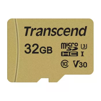 „Flash“ atmintis „Transcend“ 32 GB „MicroSDHC UHS-I 500S“