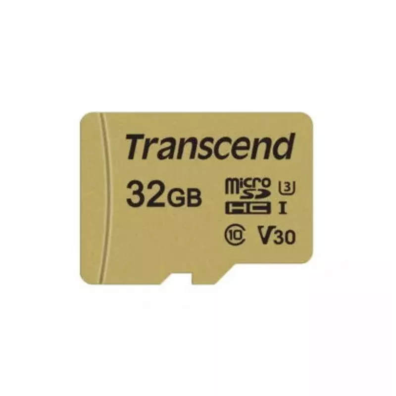 „Flash“ atmintis „Transcend“ 32 GB „MicroSDHC UHS-I 500S“