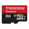 Flash atmintis Transcend 8 GB MicroSDHC Class 10 UHS-I TS8GUSDCU1