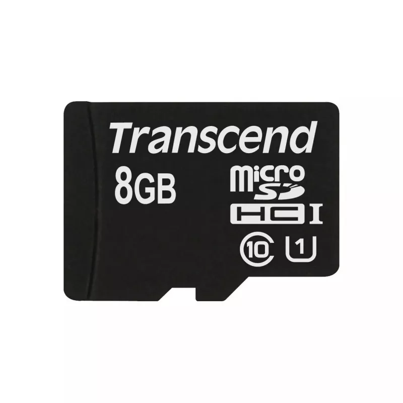 Flash atmintis Transcend 8 GB MicroSDHC Class 10 UHS-I TS8GUSDCU1