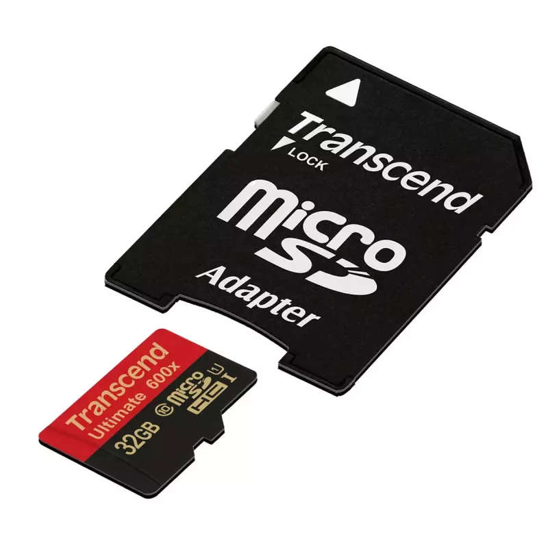 „Transcend“ „microSDHC“ 32 GB UHS-I 600x Class 10 TS32GUSDHC10U1