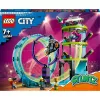 LEGO rinkinys LEGO City Stuntz 60361 Ultimate Stunt Riders Challenge — triukų motociklų žaidimo rinkinys