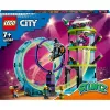 LEGO rinkinys LEGO City Stuntz 60361 Ultimate Stunt Riders Challenge — triukų motociklų žaidimo rinkinys