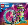 LEGO rinkinys LEGO City Stuntz 60361 Ultimate Stunt Riders Challenge — triukų motociklų žaidimo rinkinys