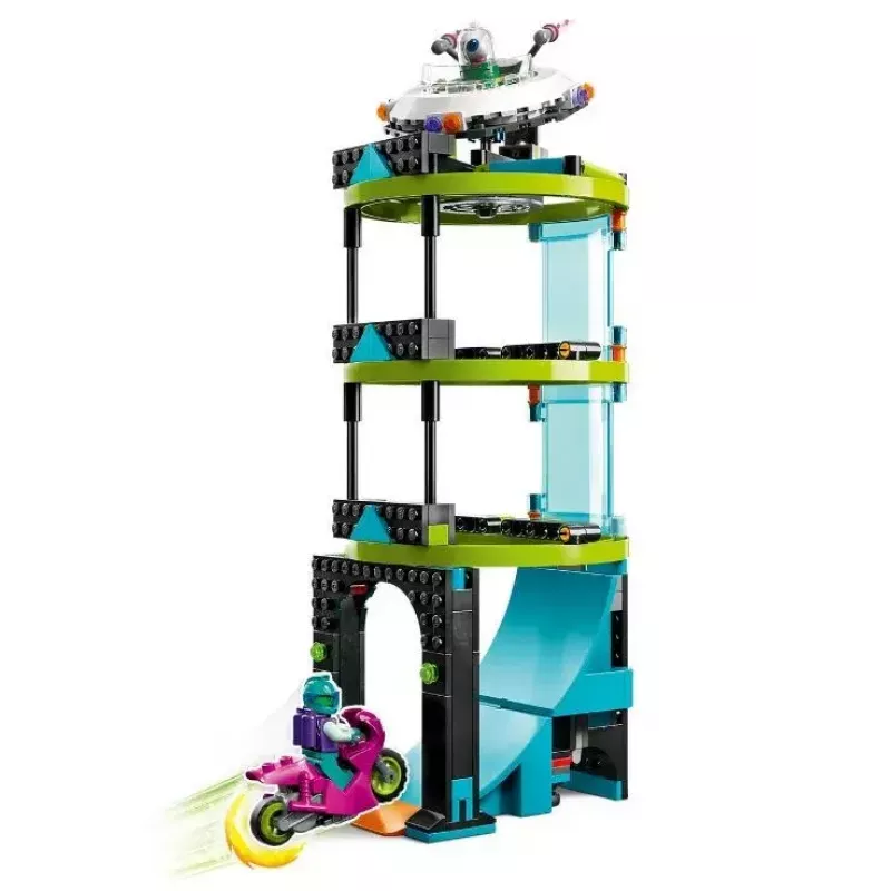 LEGO rinkinys LEGO City Stuntz 60361 Ultimate Stunt Riders Challenge — triukų motociklų žaidimo rinkinys