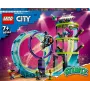 LEGO rinkinys LEGO City Stuntz 60361 Ultimate Stunt Riders Challenge — triukų motociklų žaidimo rinkinys